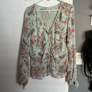 Xhilaration-Women’s floral top